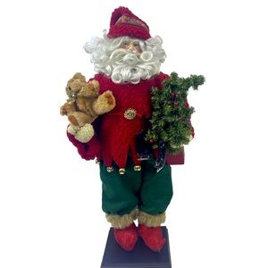 Vintage 1995 Holiday Workshop 26" Elements Of Folklore Nordic Santa Claus